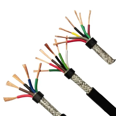 Bakır Çekirdek PVC Yalıtımlı PVC Kılıflı Örgülü Kalıcı Kontrol Kablosu .